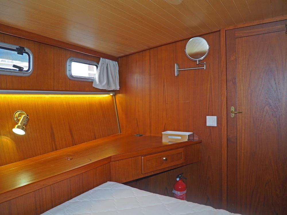 Cabine arri&egrave;re, H&eacute;bergements